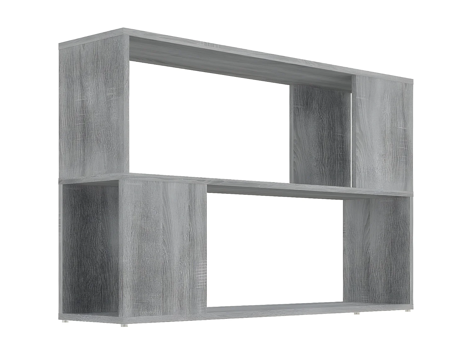 Bibliothèque Sonoma gris 100x24x63 cm Bois d'ingénierie