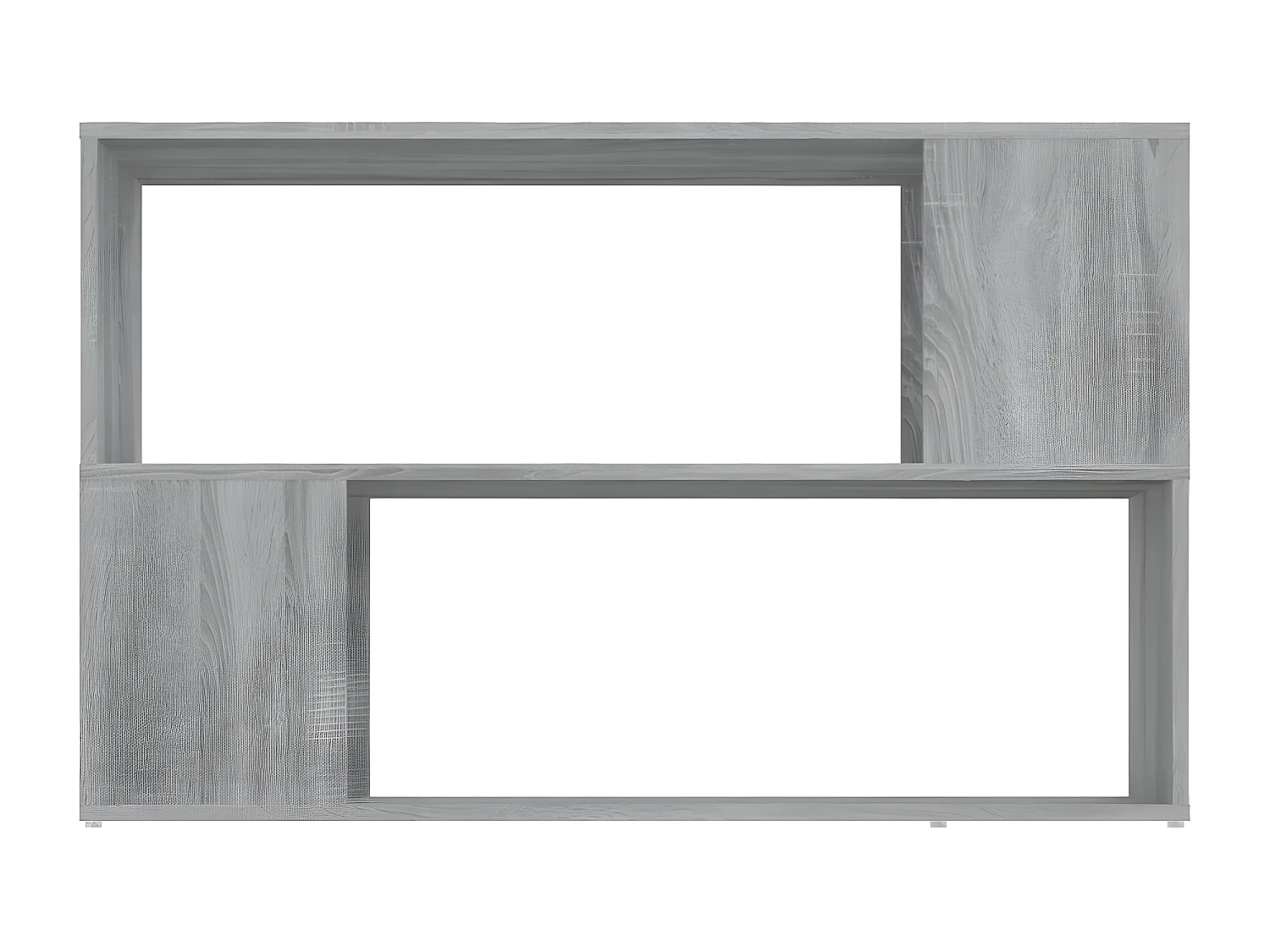 Bibliothèque Sonoma gris 100x24x63 cm Bois d'ingénierie