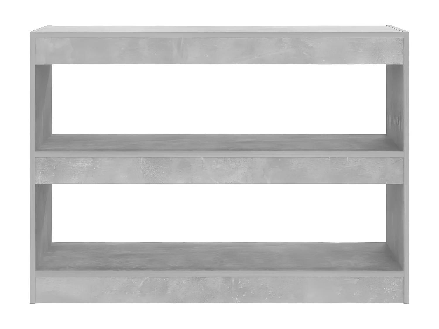Estante/divisória 100x30x72 cm cor cinzento cimento