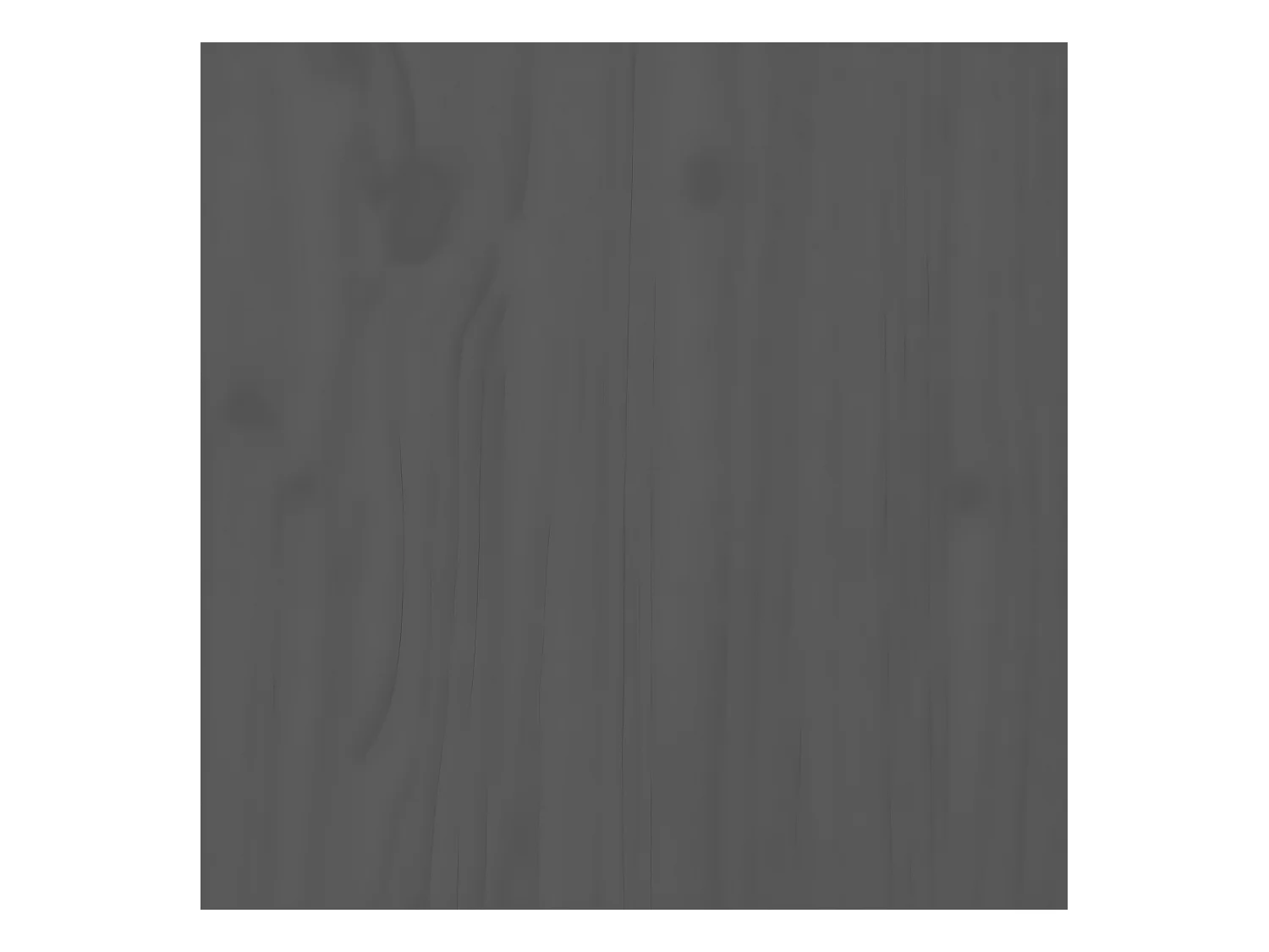 Estantería madera maciza de pino gris 80x35x68 cm
