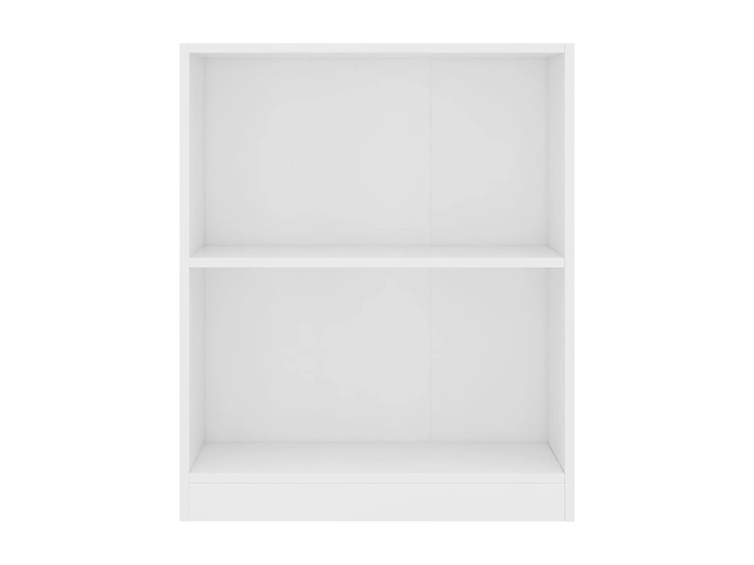 Bibliothèque Blanc 60 x 24 x 74,5 cm Bois d'ingénierie