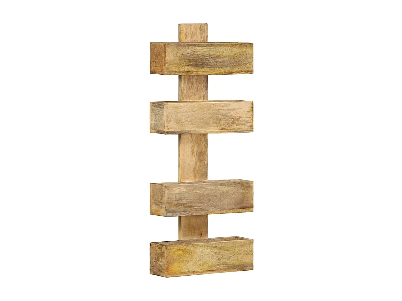 Suporte de parede para revistas 30x11x72 cm mangueira maciça