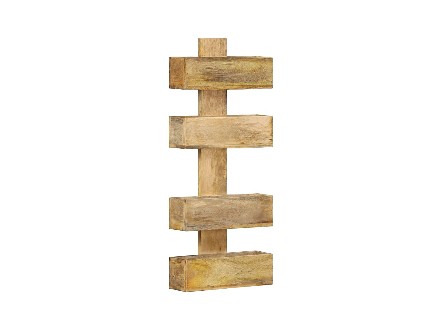 Suporte de parede para revistas 30x11x72 cm mangueira maciça