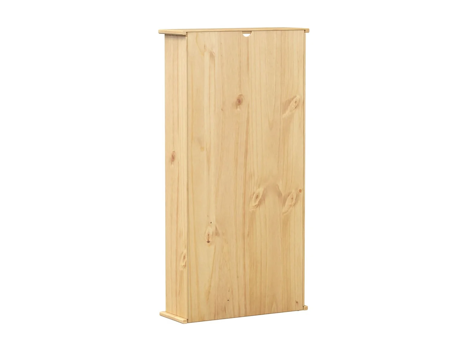 Armoire à CD Corona 52x17,5x103 cm bois de pin massif