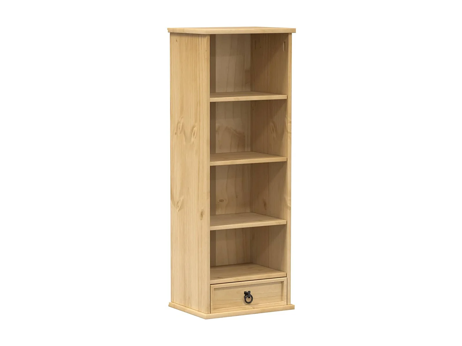 Armoire à CD Corona 40x30x110 cm bois de pin massif