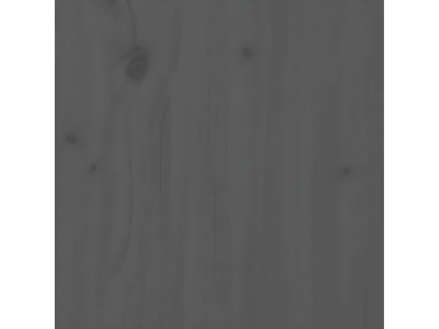 Bibliothèque/Séparateur de pièce Gris 80x25x163,5 cm Pin solide