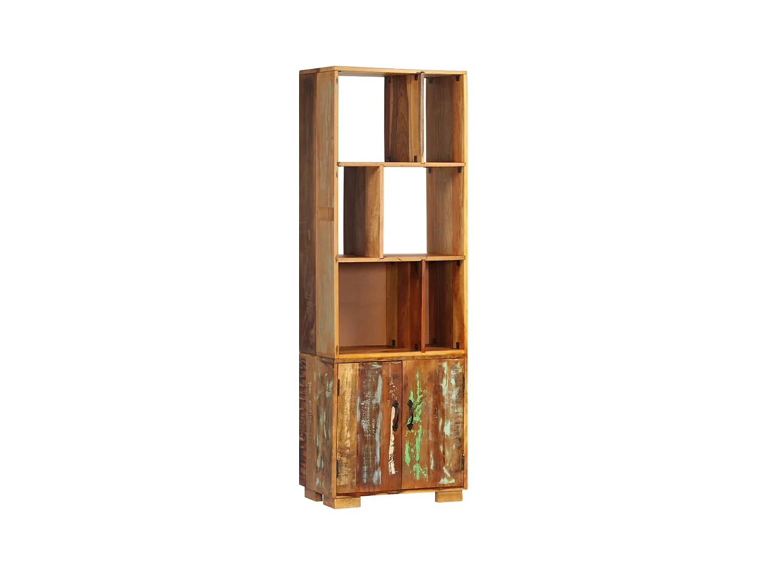 Bibliothèque 60x35x180 cm Bois de récupération solide