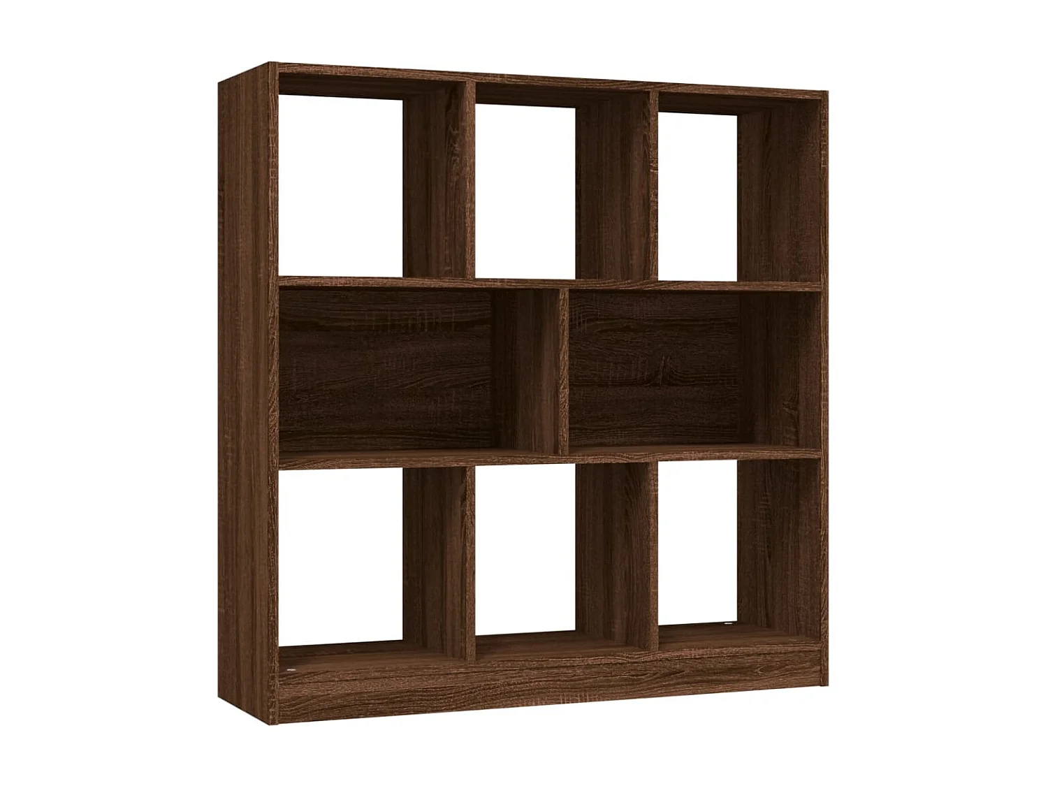 Bibliothèque Chêne marron 97,5x29,5x100 cm Bois d'ingénierie