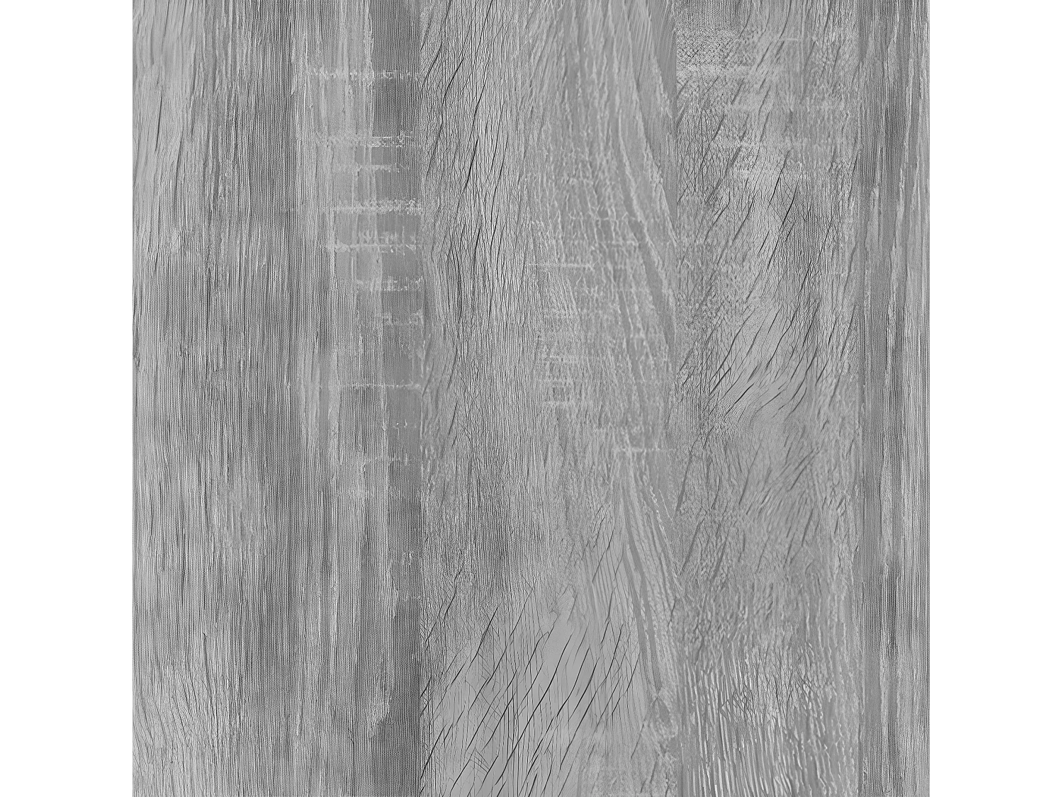 Ensemble bibliothèque/meuble TV 3 pièces Sonoma gris 180x30x180 cm