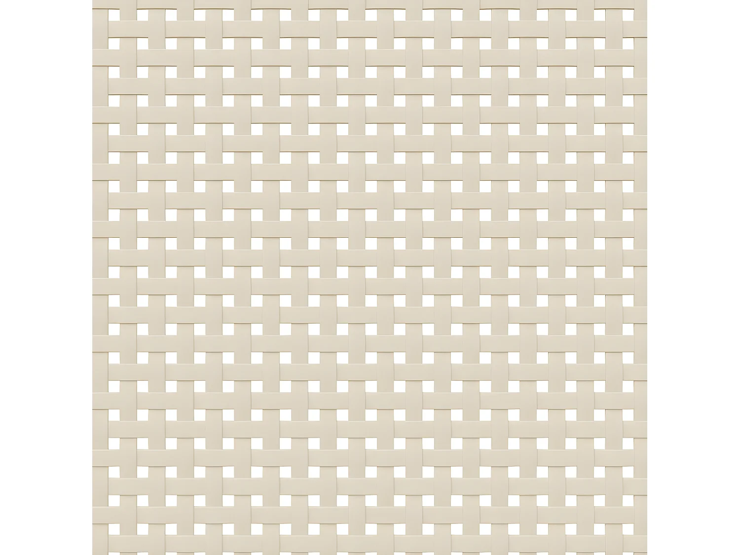 Bibliothèque SENJA aspect de rotin blanc bois massif de pin