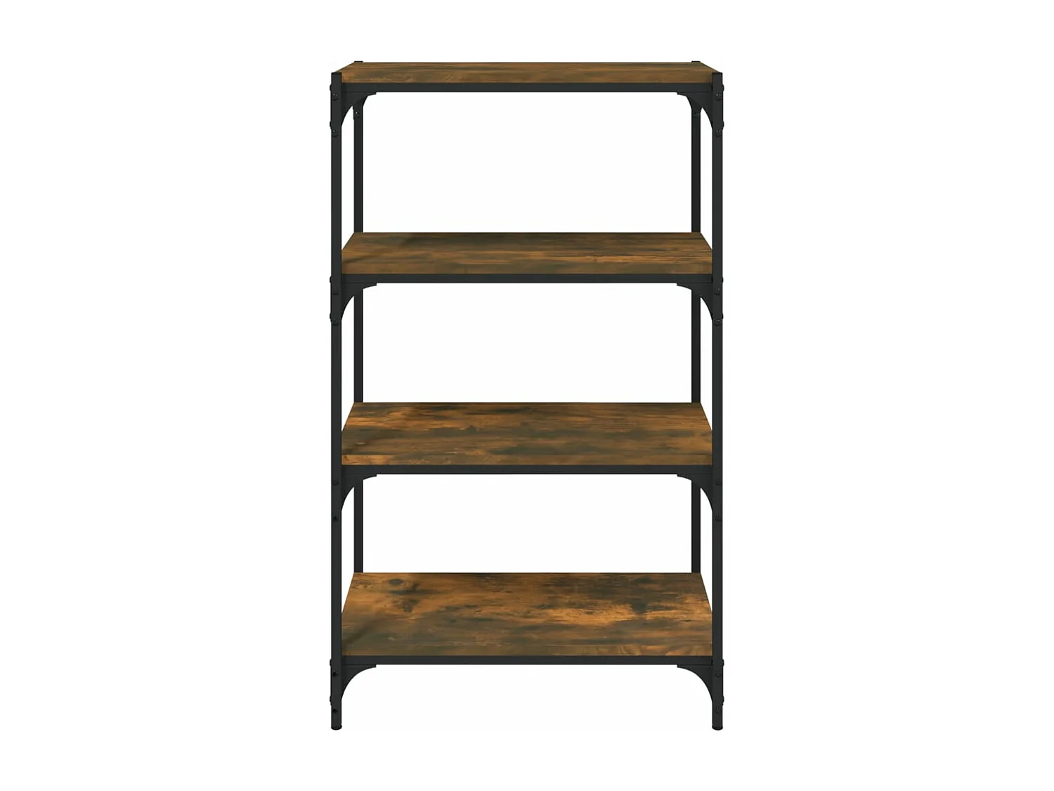 Bibliothèque Chêne fumé 60x33x100 cm Bois d'ingénierie