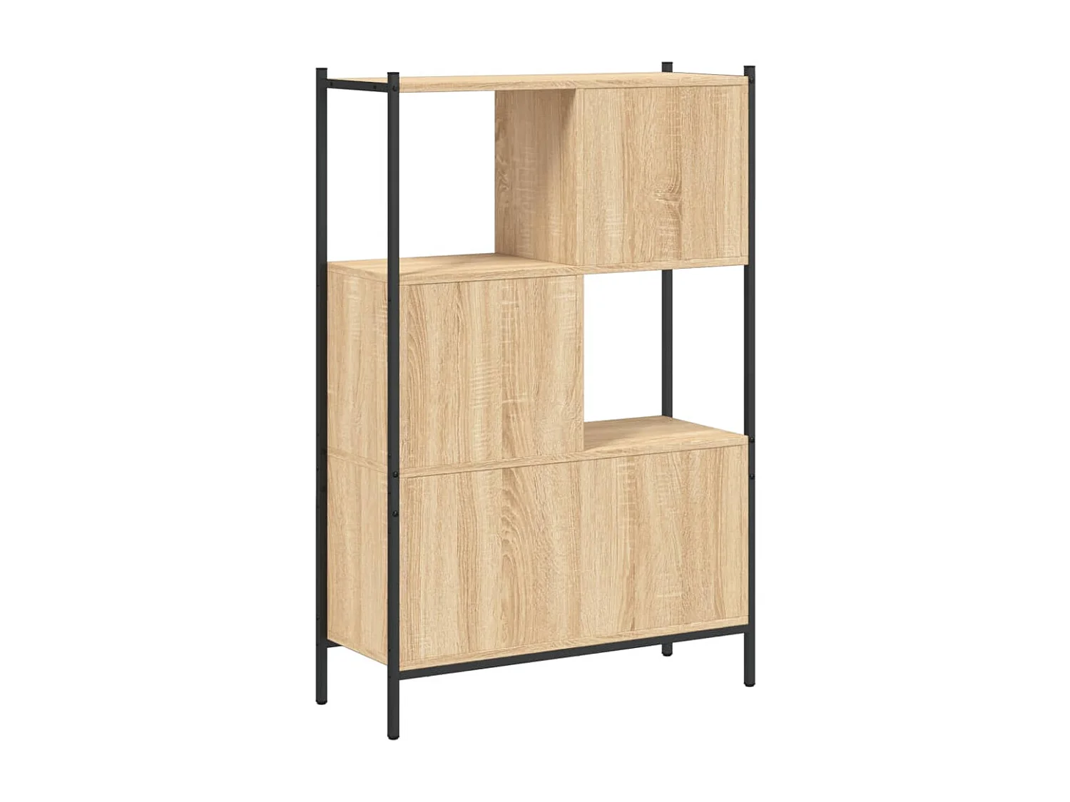 Bibliothèque chêne sonoma 72x28x109 cm bois d'ingénierie