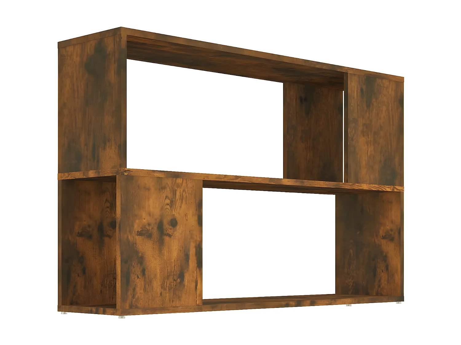 Bibliothèque Chêne fumé 100x24x63 cm Bois d'ingénierie