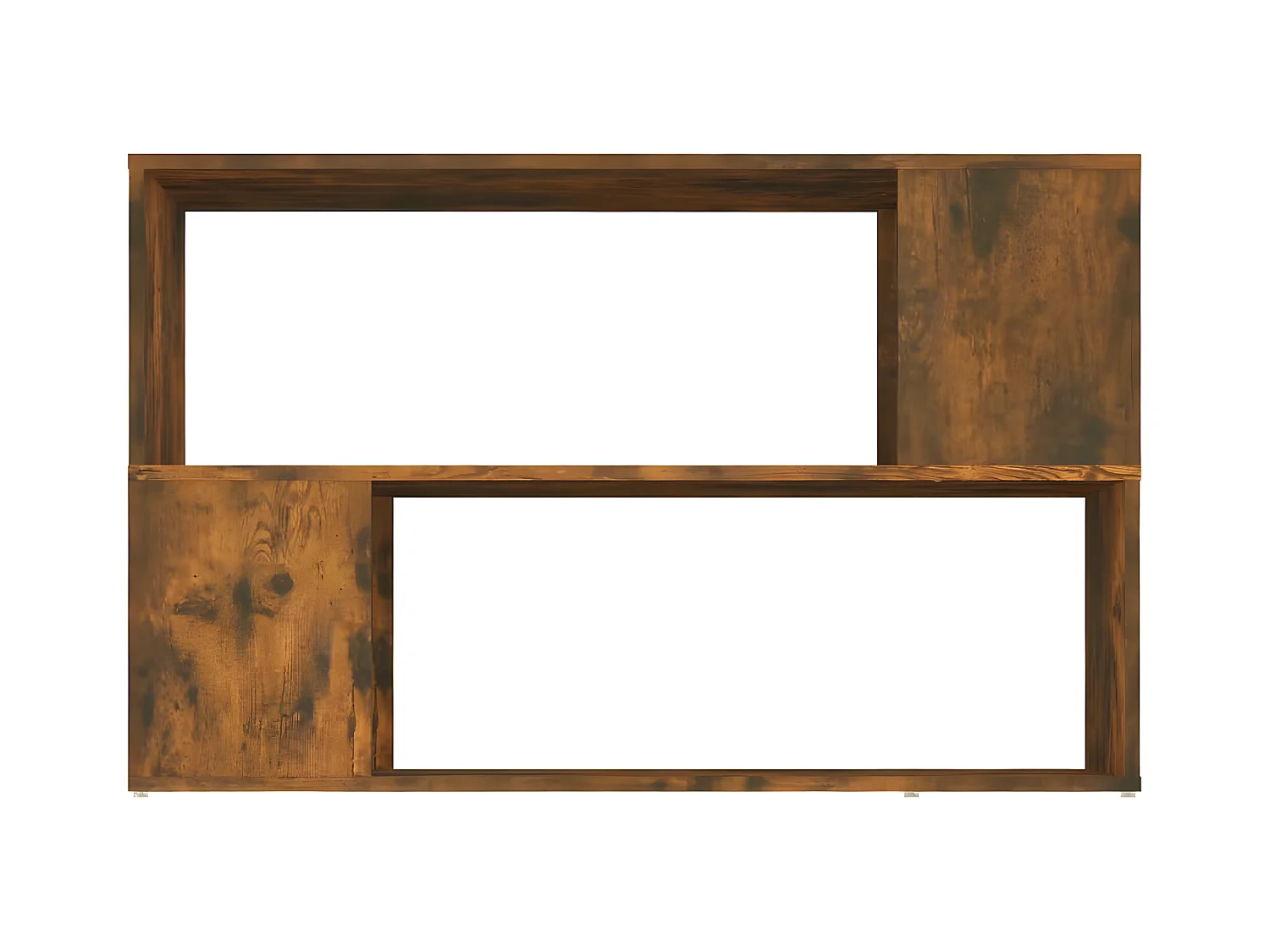 Bibliothèque Chêne fumé 100x24x63 cm Bois d'ingénierie