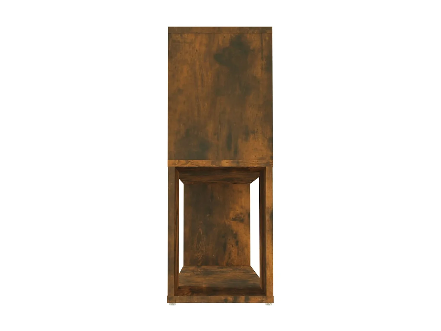 Estantería madera contrachapada color roble ahumado 100x24x63cm