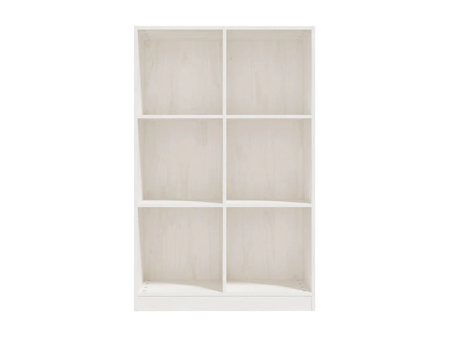 Bibliothèque Blanc 70x33x110 cm Bois de pin massif