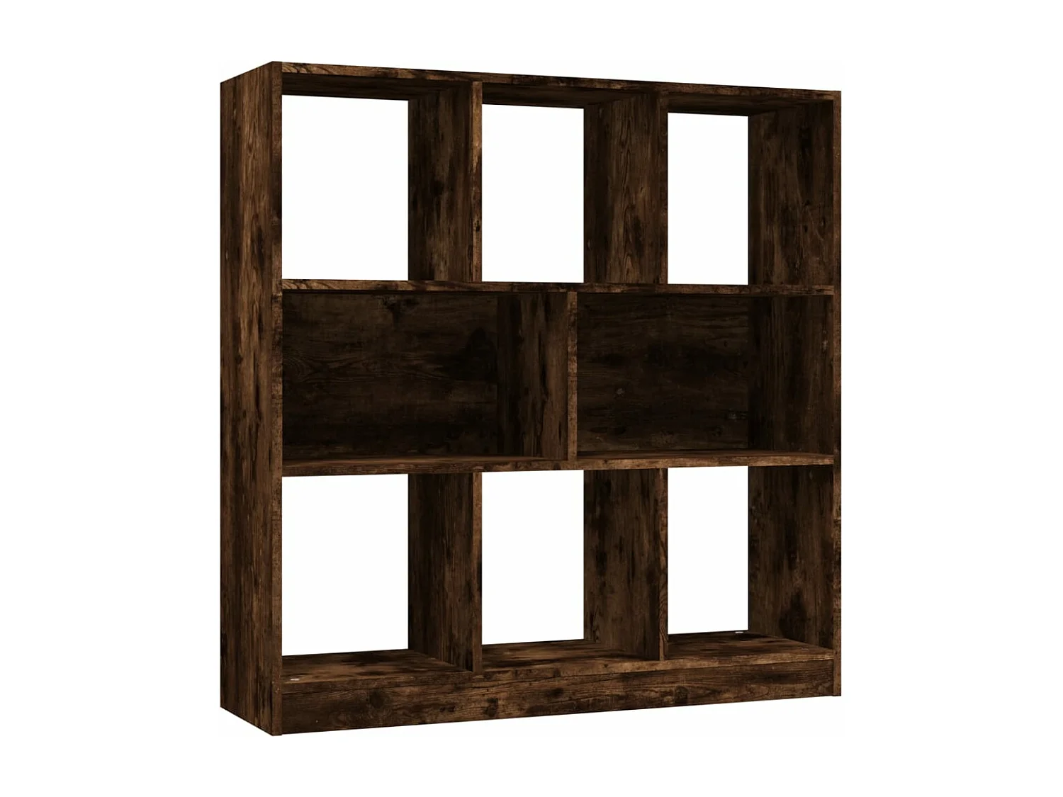 Bibliothèque Chêne fumé 97,5x29,5x100 cm Bois d'ingénierie