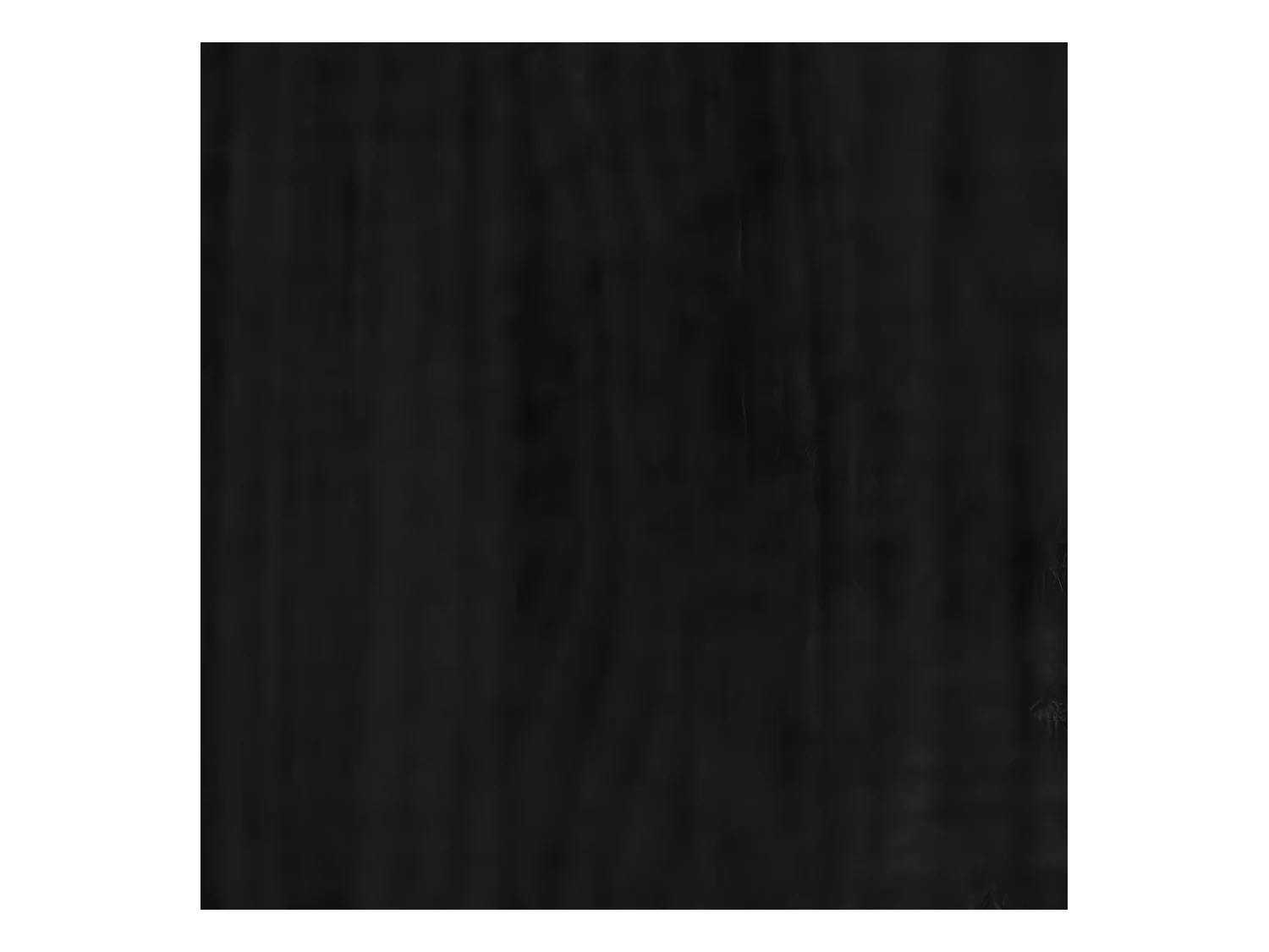 Bibliothèque à 2 niveaux Noir 80x30x70 cm Bois de pin massif