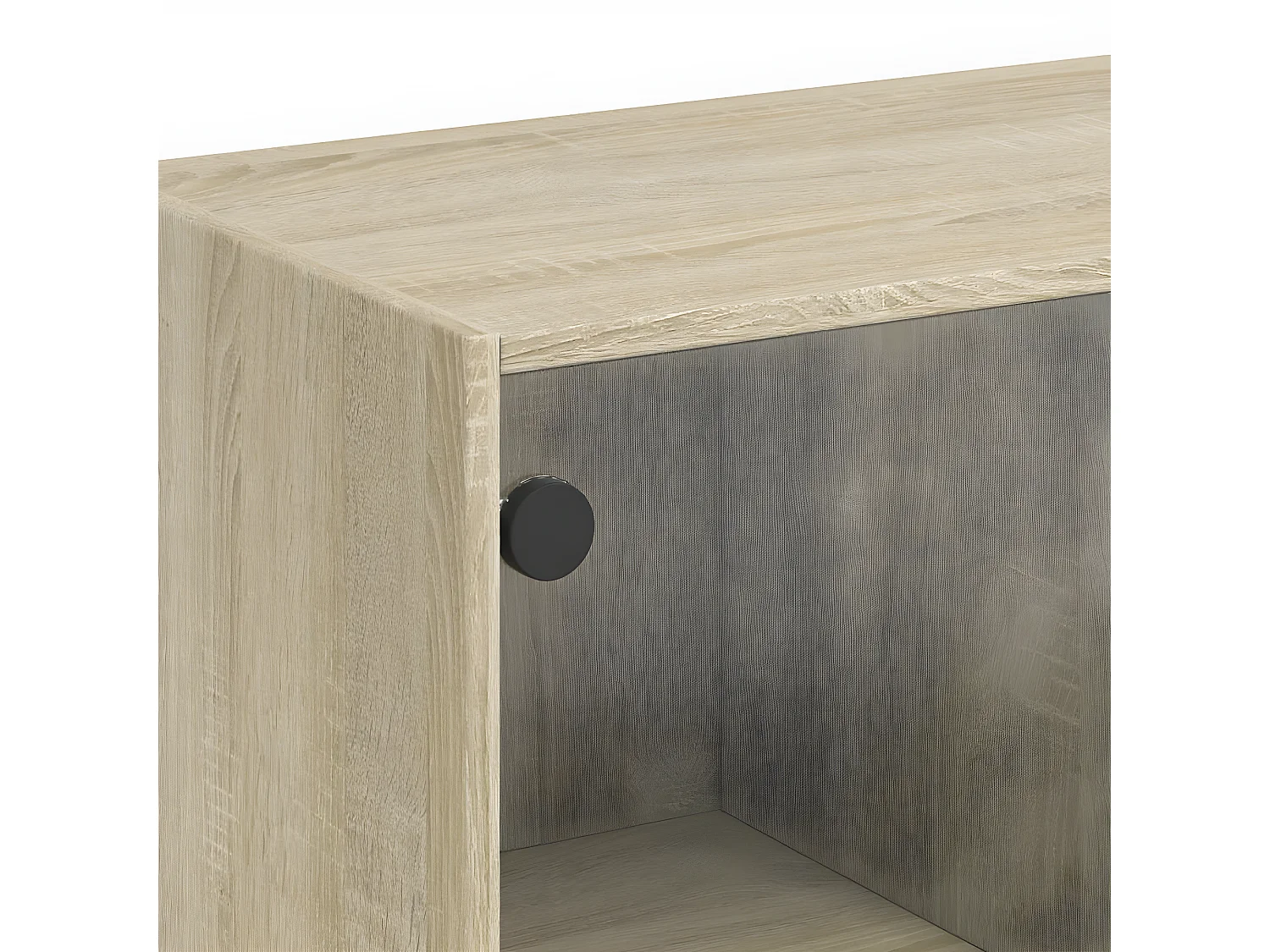 Bibliothèque avec portes chêne sonoma 136x37x142 cm