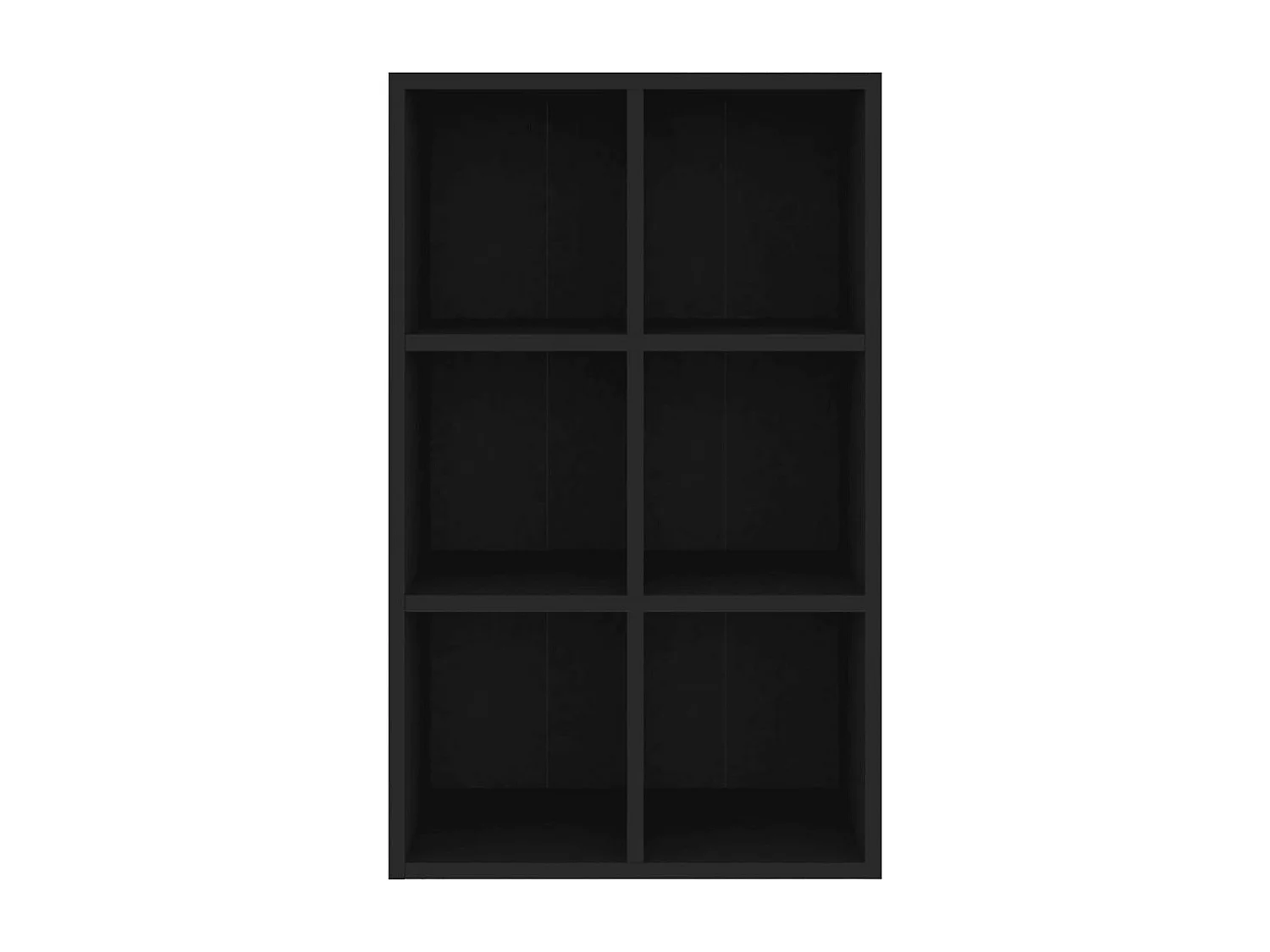 Estante/aparador 66x30x97,8 cm derivados de madeira preto