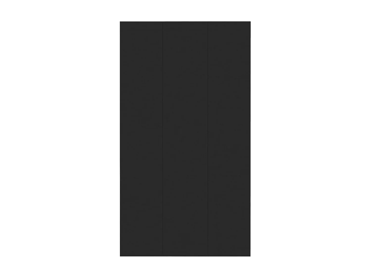 Estante/aparador 66x30x97,8 cm derivados de madeira preto