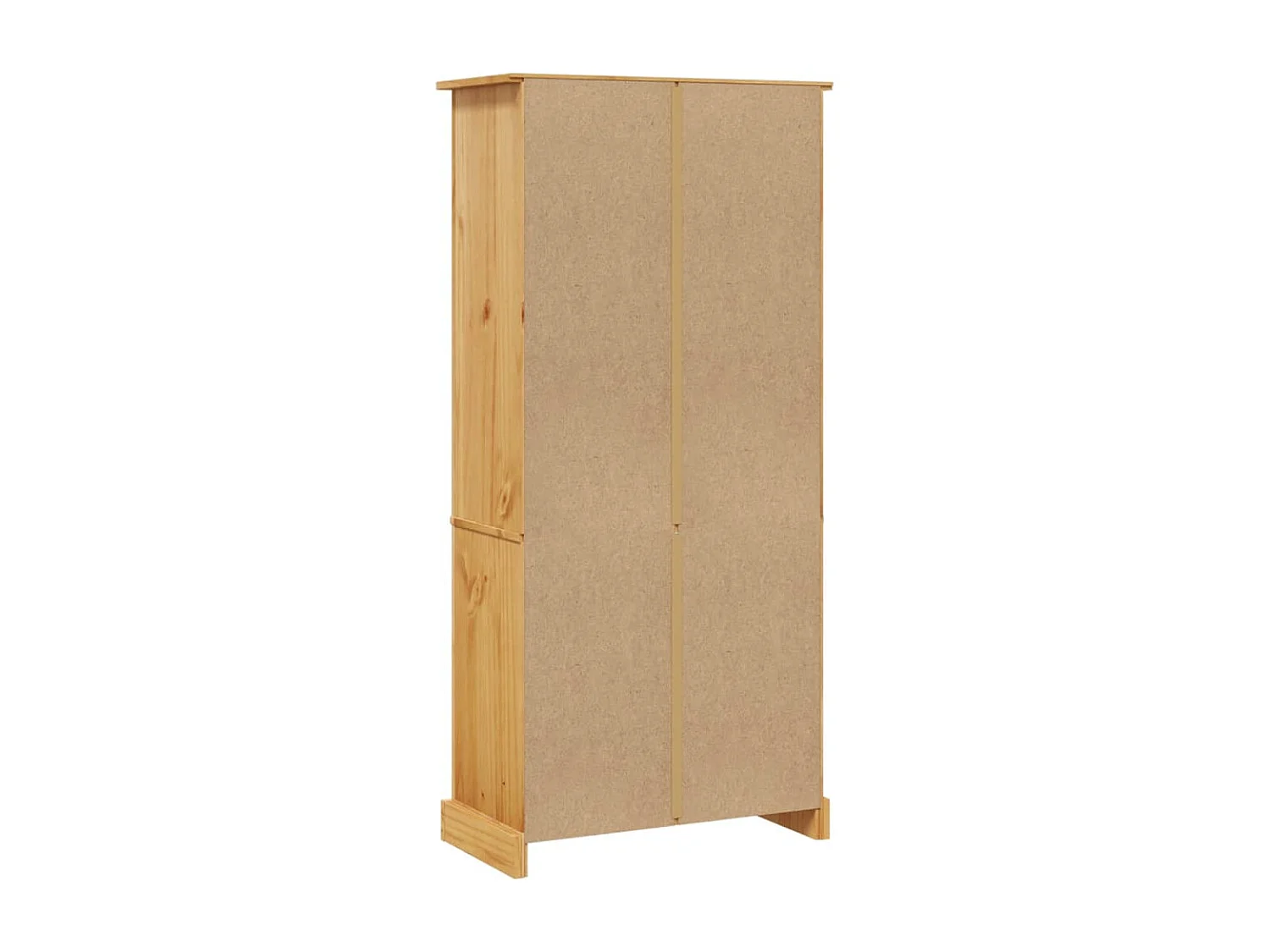 Bibliothèque 5 niveaux Gamme Corona Pin mexicain 81x40x170 cm