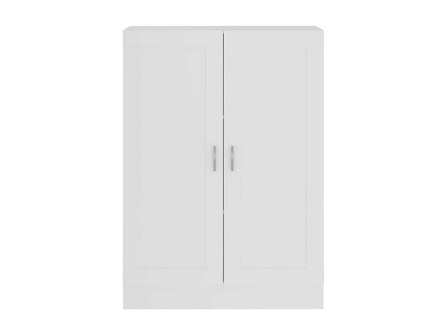 Bibliothèque Blanc 82,5x30,5x115 cm Aggloméré