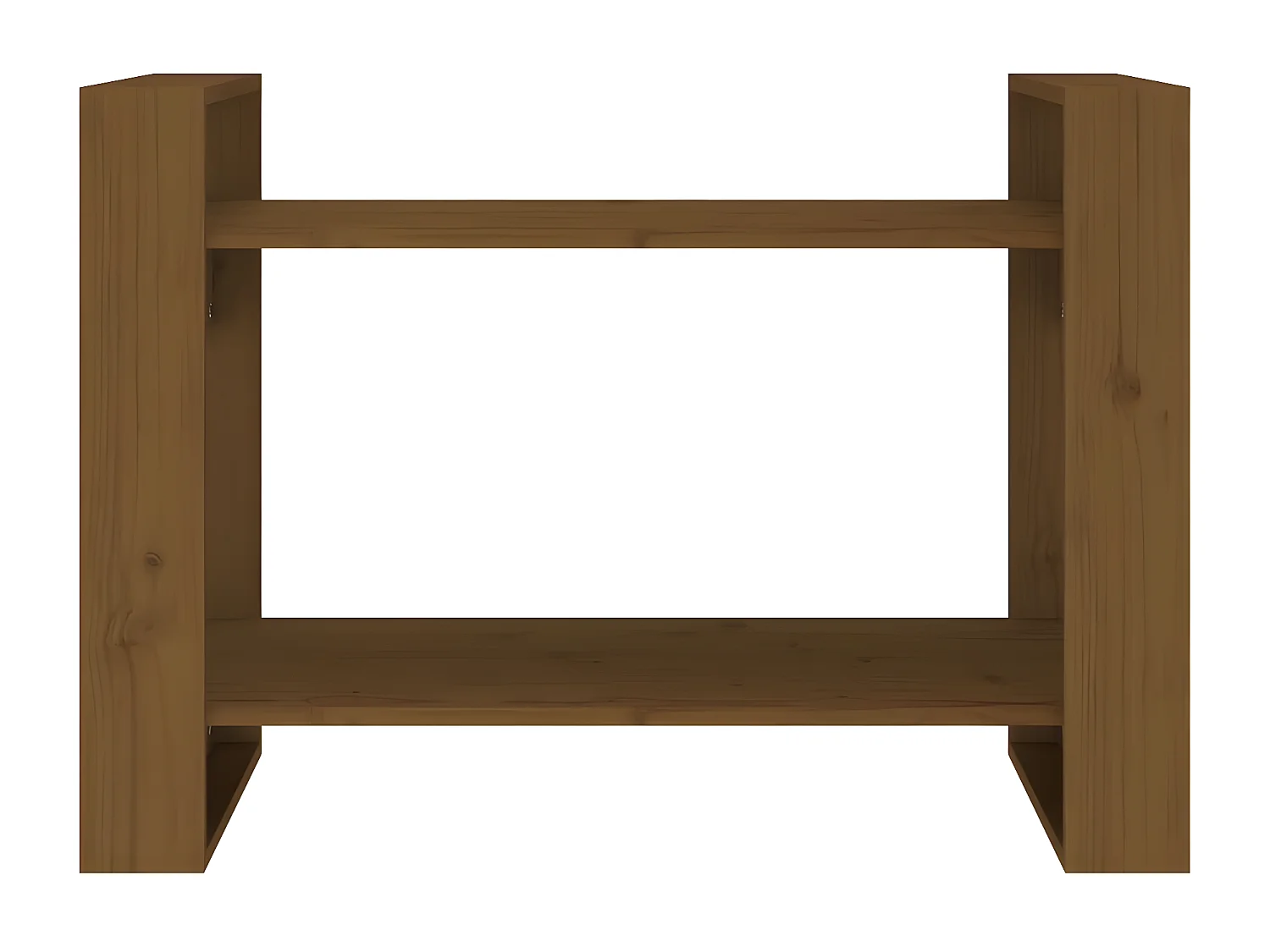 Bibliothèque/Cloison Marron miel 80x35x56,5 cm Pin solide