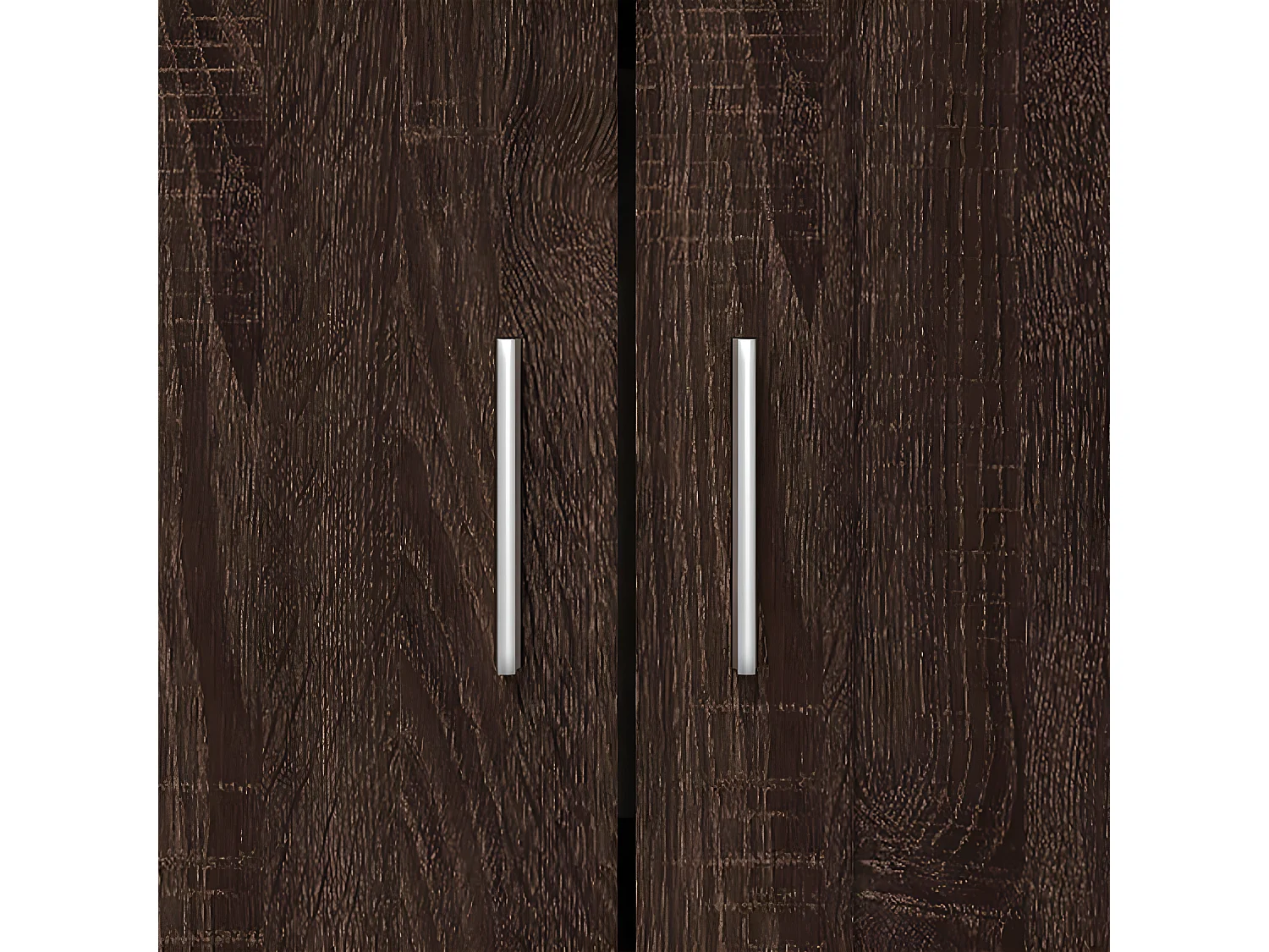 Bibliothèque chêne marron 82,5x30,5x115 cm bois d'ingénierie