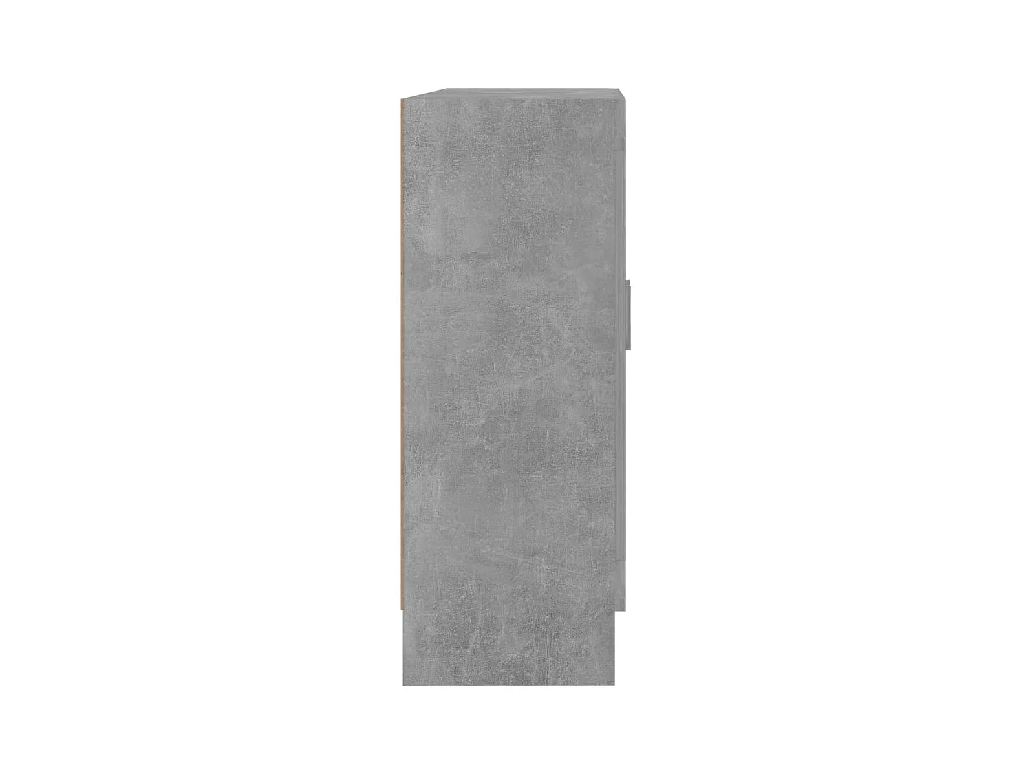 Bibliothèque Gris béton 82,5x30,5x80 cm Aggloméré