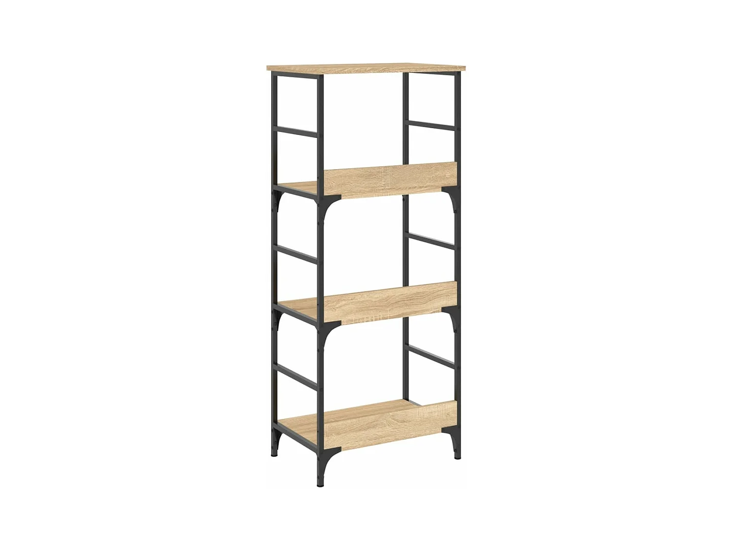 Bibliothèque chêne sonoma 50x33x117,5 cm bois d'ingénierie
