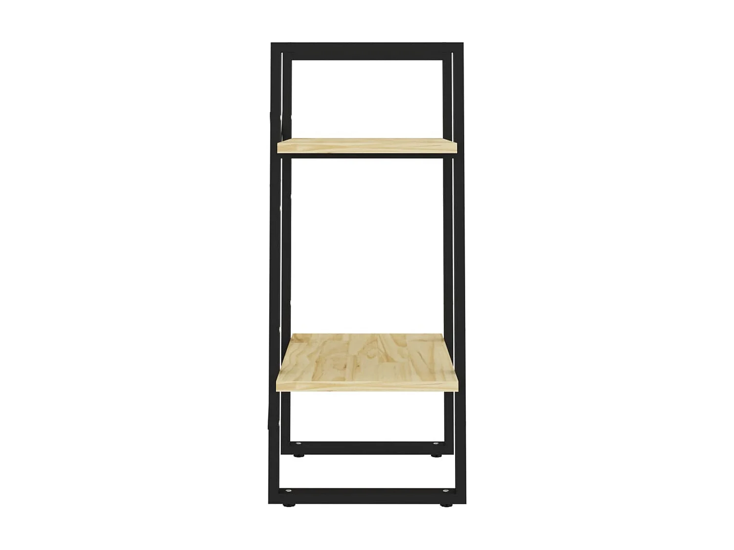 Bibliothèque à 2 niveaux 40x30x70 cm Bois de pin massif