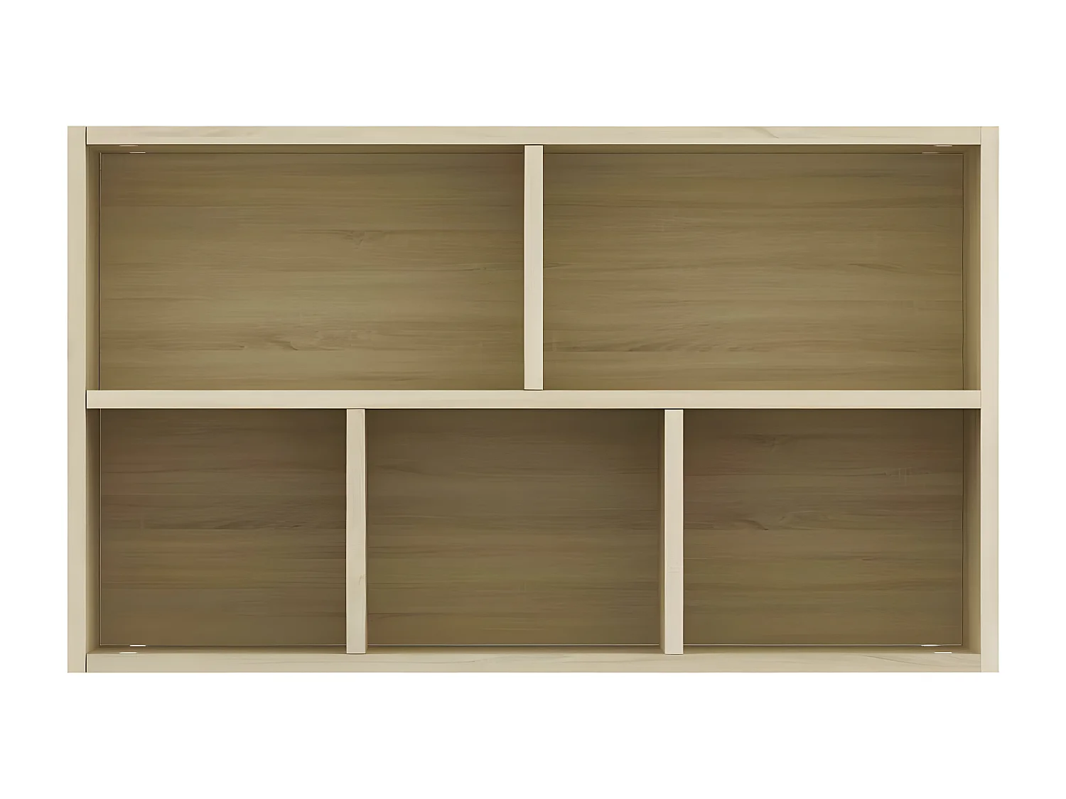 Estantería/Aparador madera contrachapada color roble 50x25x80cm