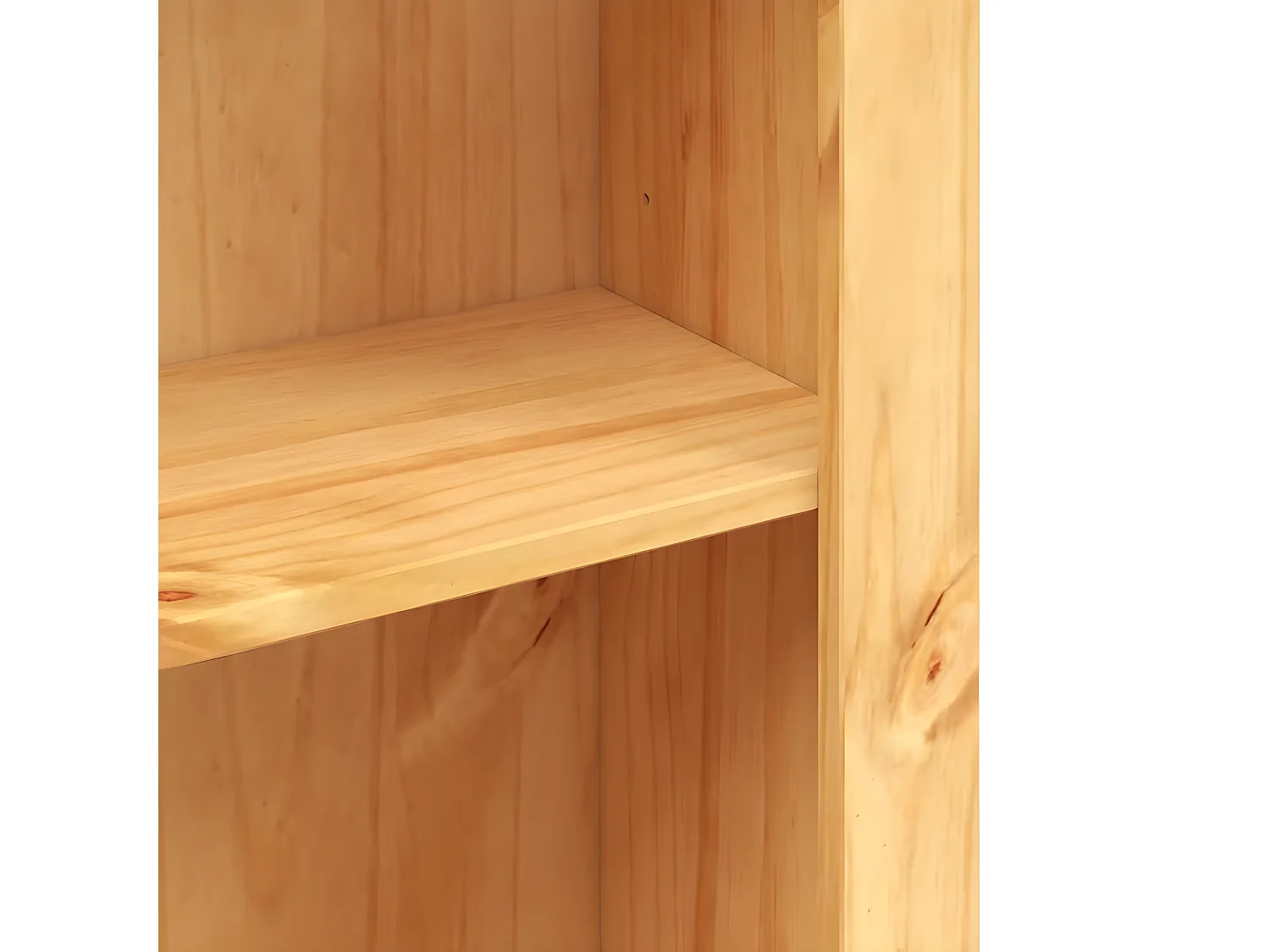 Estante 4 prateleiras Corona Range pinho mexicano 81x29x150cm