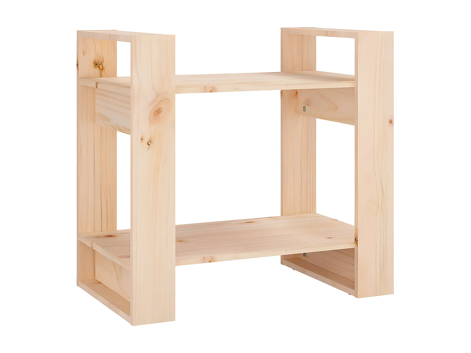 Boekenkast/kamerscherm 60x35x57 cm massief grenenhout