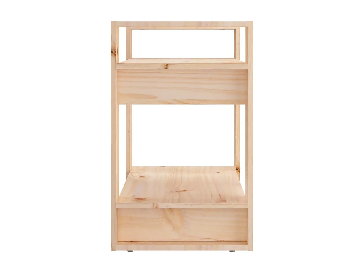 Bibliothèque/Séparateur de pièce 60x35x57 cm Pin massif