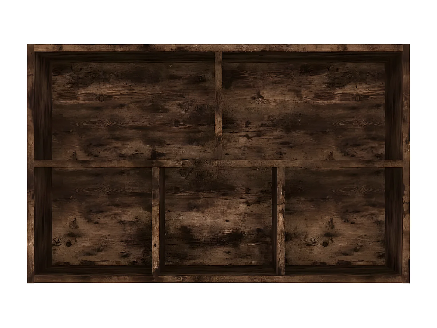 Estantería/Aparador madera contrachapada roble humo 50x25x80 cm