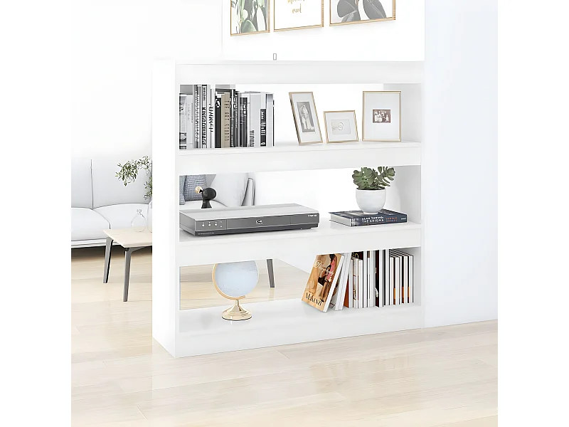 Estante/divisória 100x30x103 cm branco