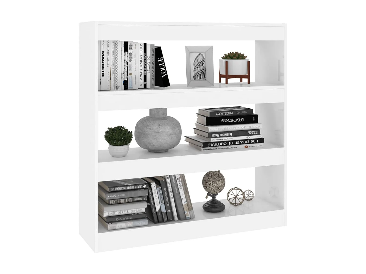 Estante/divisória 100x30x103 cm branco