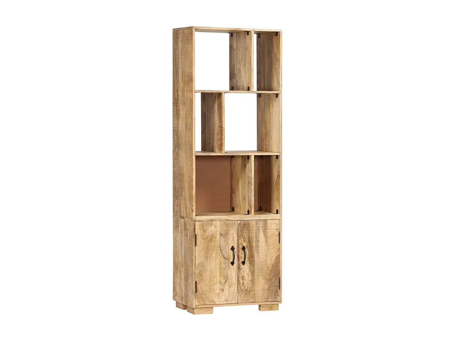 Bibliothèque 60x35x180 cm Bois de manguier solide