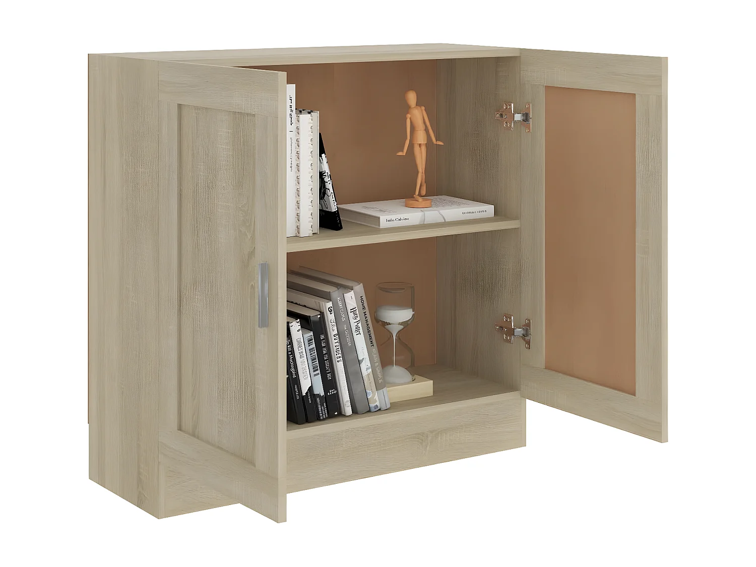 Bibliothèque Chêne sonoma 82,5x30,5x80 cm Aggloméré