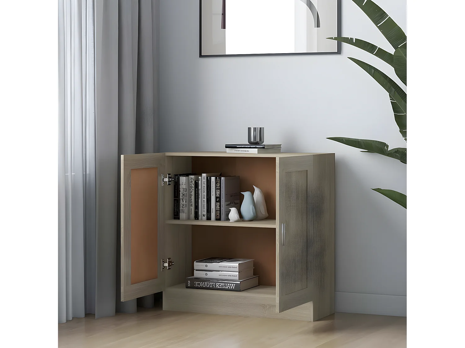 Bibliothèque Chêne sonoma 82,5x30,5x80 cm Aggloméré