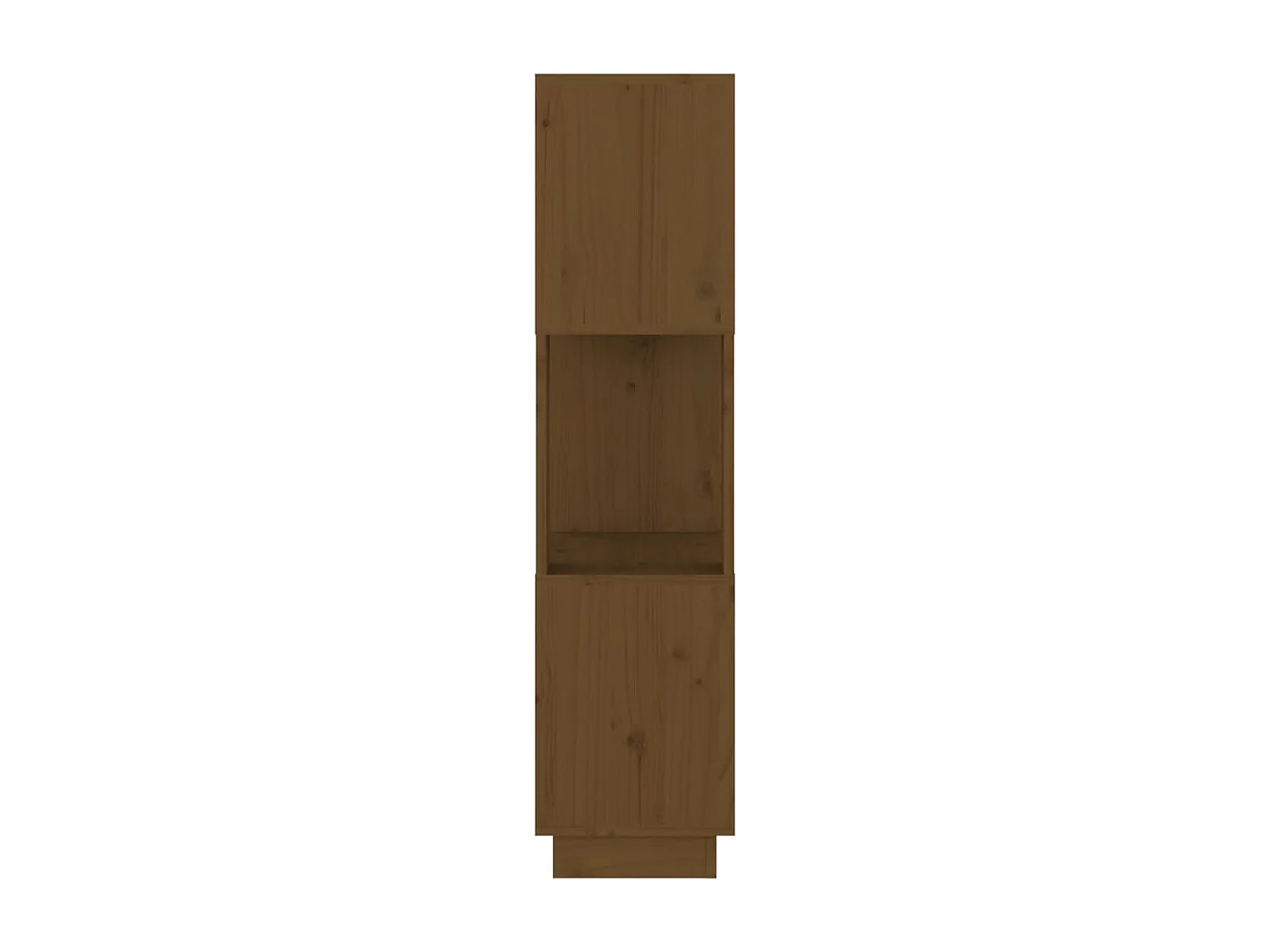 Boekenkast/kamerscherm 51x25x101 cm grenenhout honingbruin