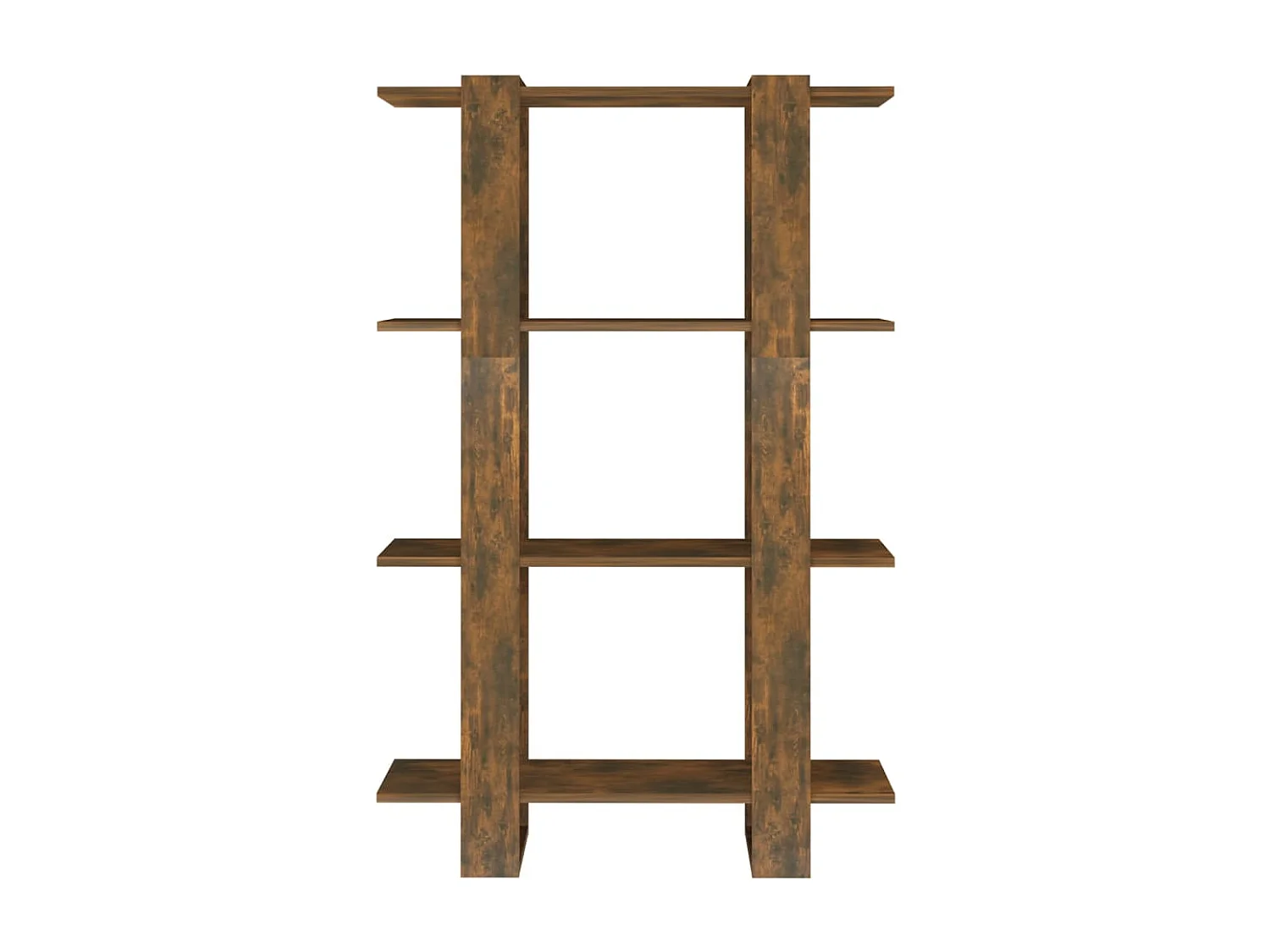 Estantería/divisor de espacios roble ahumado 80x30x123,5 cm