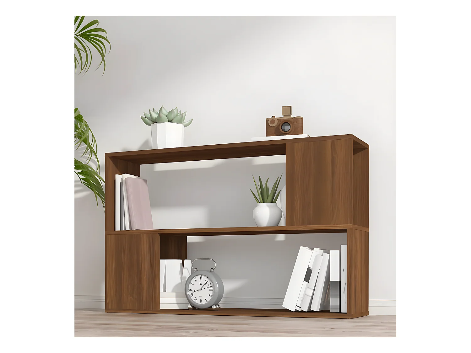 Bibliothèque Chêne marron 100x24x63 cm Bois d'ingénierie