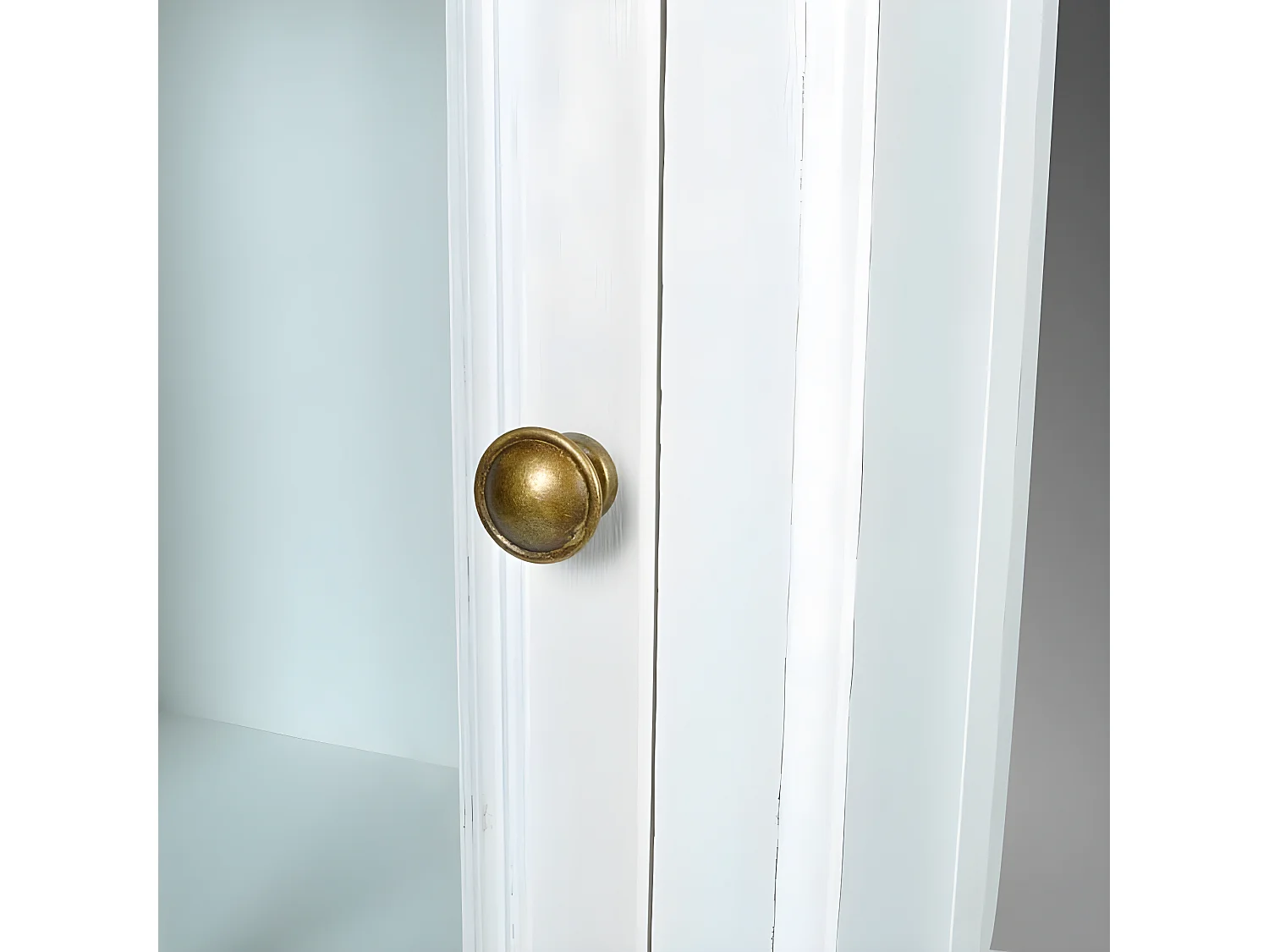 Meuble de bibliothèque avec 3 étagères Blanc Bois