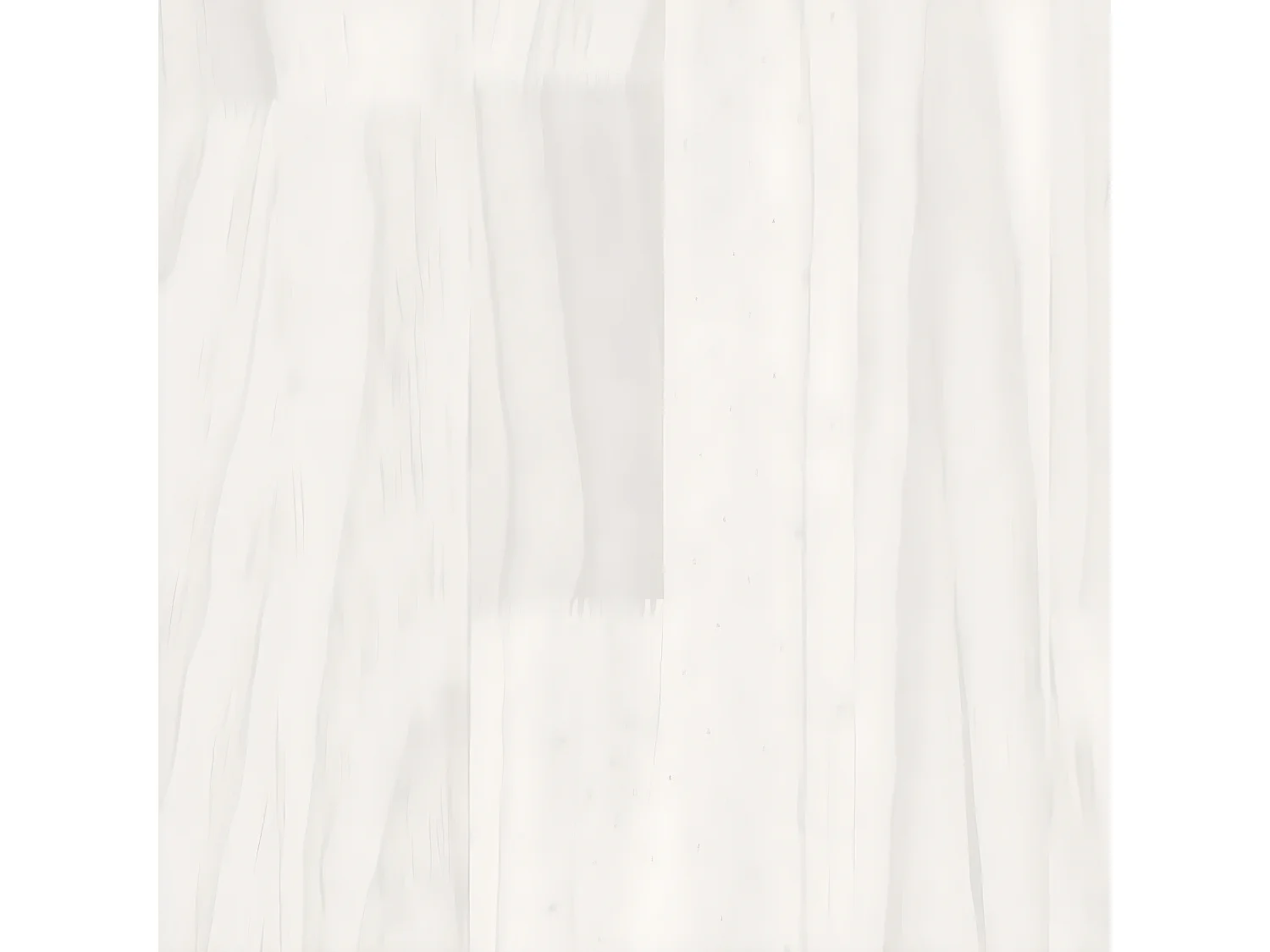 Bibliothèque à 2 niveaux Blanc 80x30x70 cm Bois de pin massif