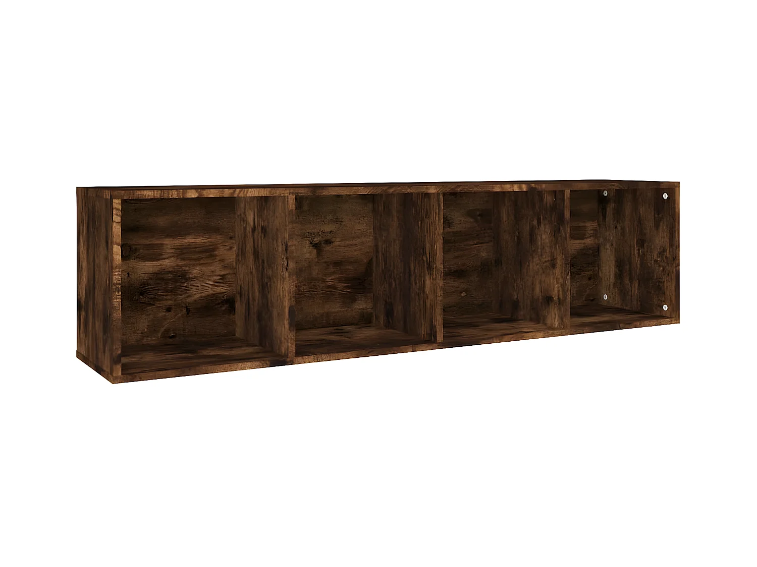 Bibliothèque/Meuble TV Chêne fumé 36x30x143cm Bois d'ingénierie