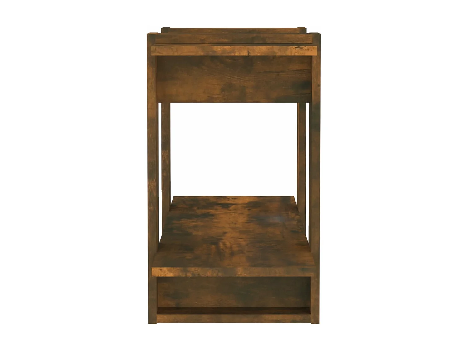 Boekenkast/kamerscherm 80x30x51 cm gerookt eikenkleurig