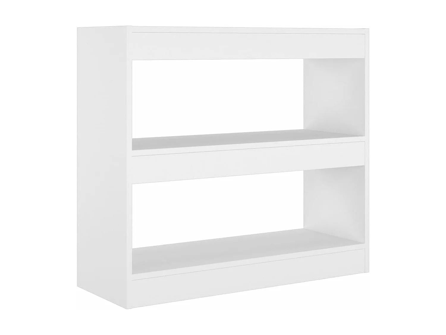 Estantería/divisor de espacios blanco 80x30x72 cm